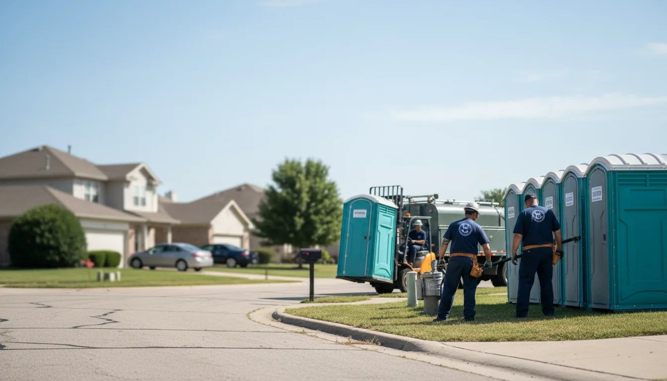 Porta Potty Rental in Morganville, NJ near me